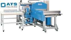 label-banding, securing labels with banding, automatic banding machine for narrow web or labels