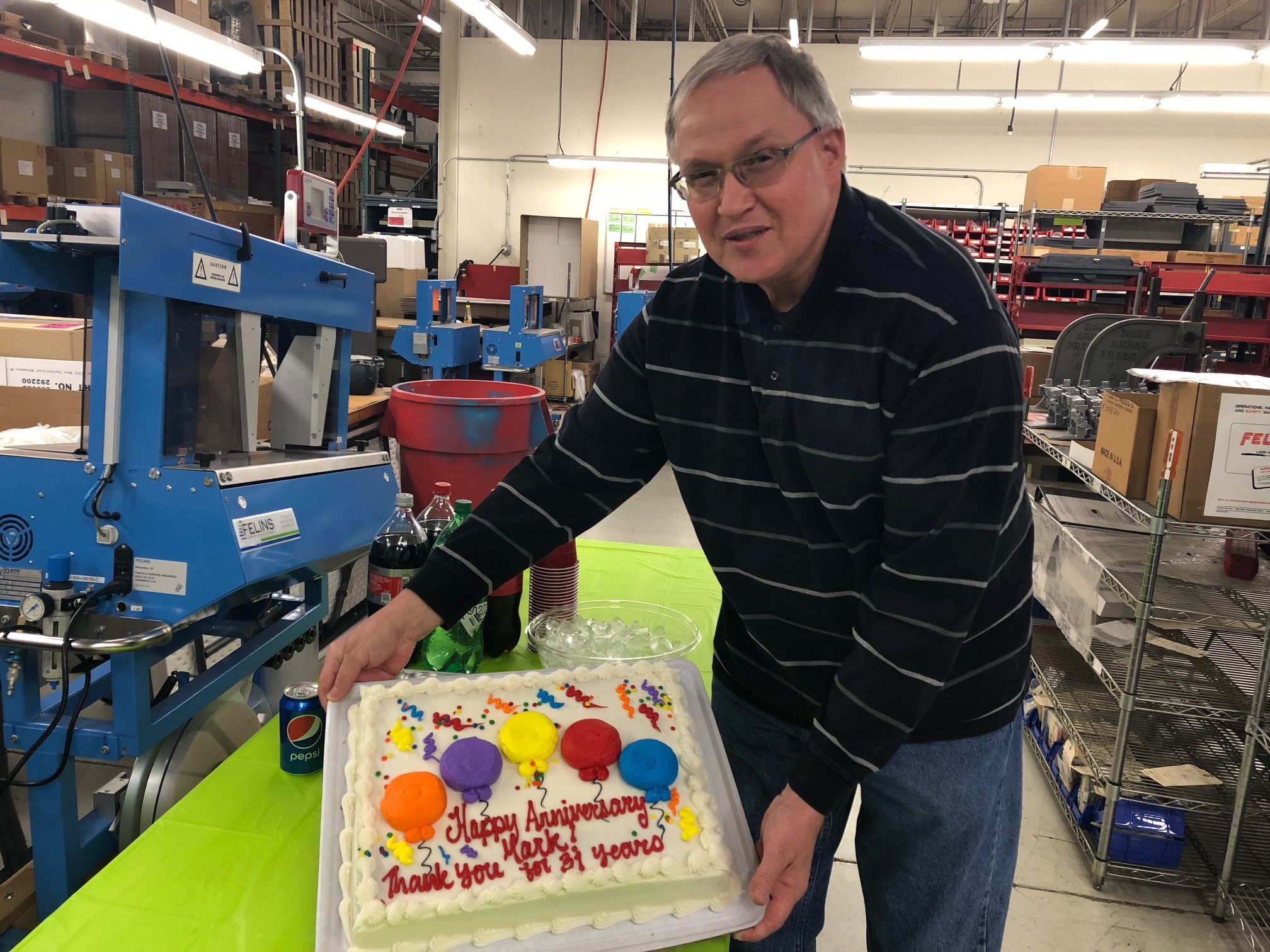 Felins production machinist retirement