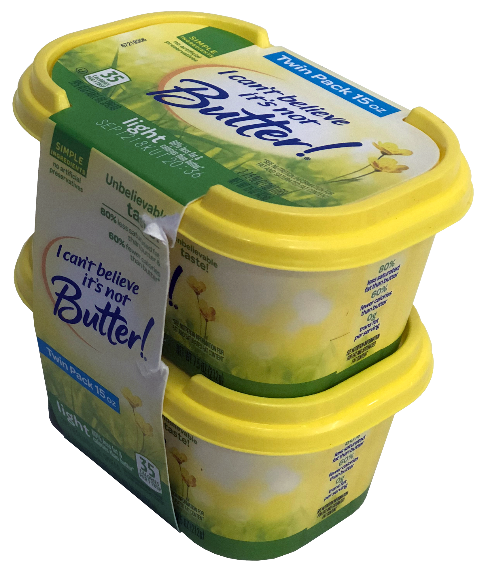 2-pack of butter