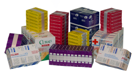 Multipack banding, banding medical products, banding pharmaceautcal products, bandaids