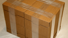Boxes, Stretch Film Banding, , unitizing, multipacking, bundling