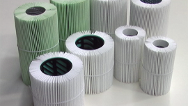 Canister filters, Tying, unitizing, securing