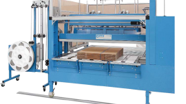 automatic banding, transitline conveyor, us-2000, ultra-sonic, paper banding, plastic banding, printed banding