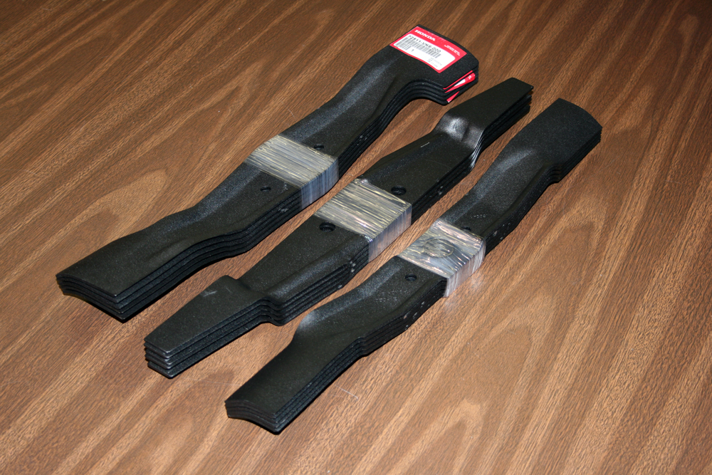 Mower Blades, Stretch Film Banding, unitizing, multipacking, bundling