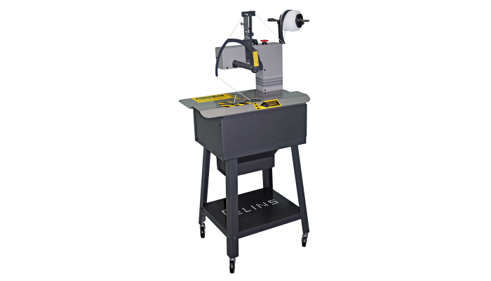 Offset tying machine