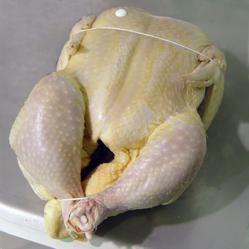 trussed chicken