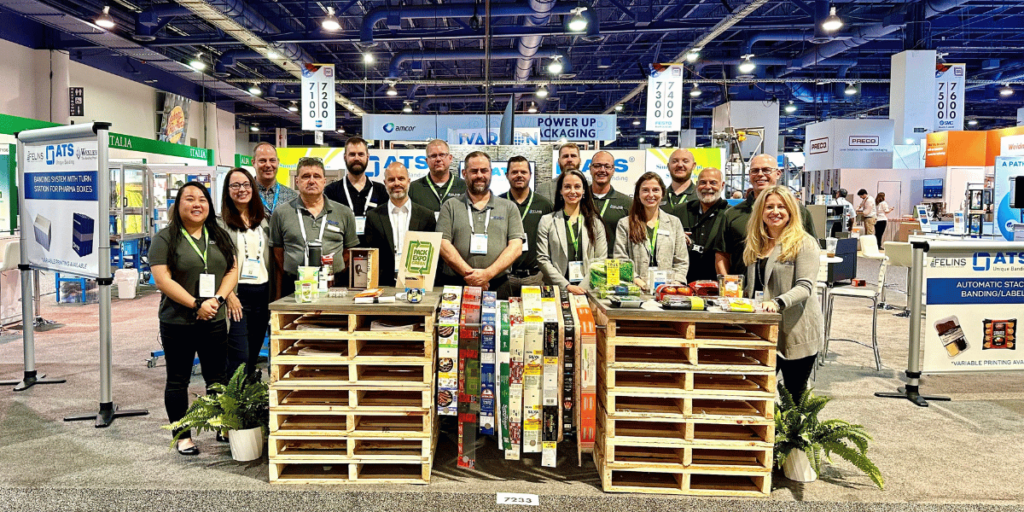 Felins Packaging and Wexler Packaging representing ATS at PACK Expo 2023