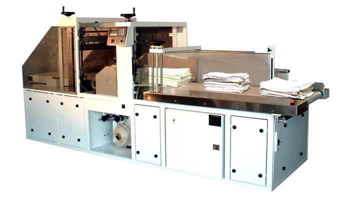 TP-300 laundry shrink wrapping machine